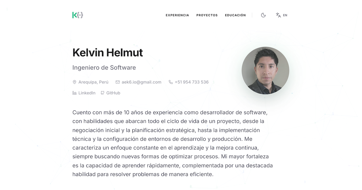 Kelvin Helmut | Software Engineer